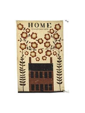 Primitives by Kathy Home Love Grown here linen cotton hand towel